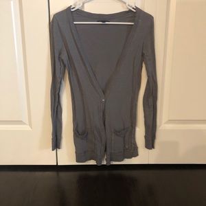 XS grey America Eagle cardigan